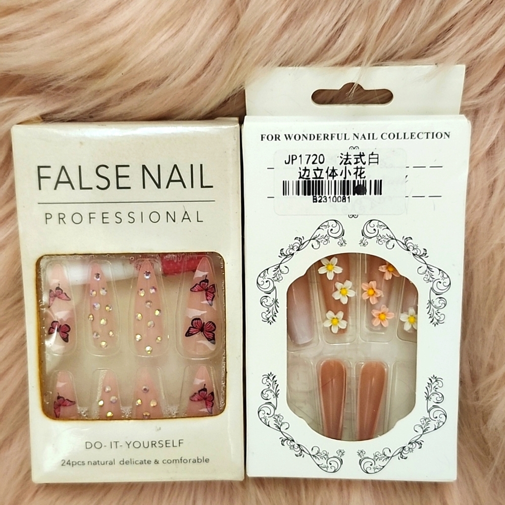 BOGO SALE!! Brand New BEAUTIFUL NAIL False Nails-XL